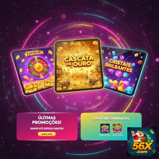 Ilustração de Descubra o Aplicativo de Cassino 56x para Android e iOS