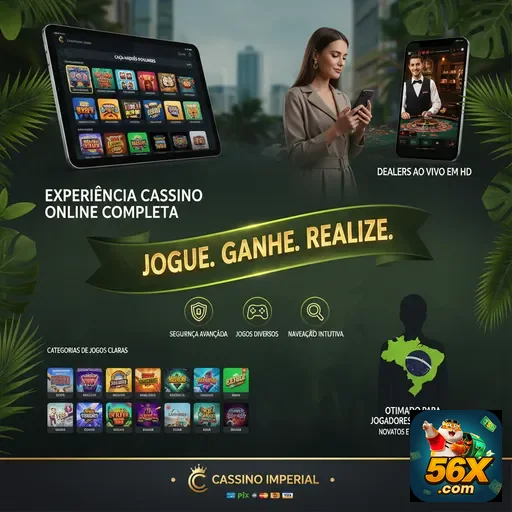 Ilustração de Acesse os Serviços VIP da 56x para Jogadores Exigentes