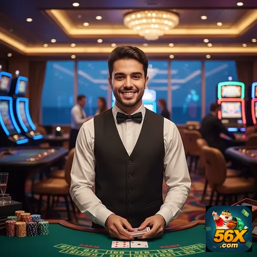 Ilustração de Experimente os Melhores Jogos Online com 56x